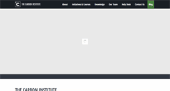 Desktop Screenshot of carboninstitute.org